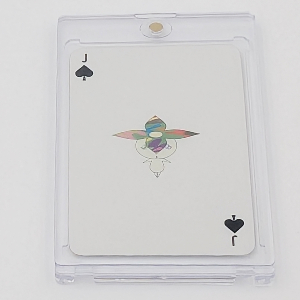 NEW Louis Vuitton x Takashi Murakami Jack of Spades Collecible Playing Card